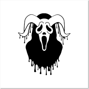 Occult Goat Ghost Posters and Art